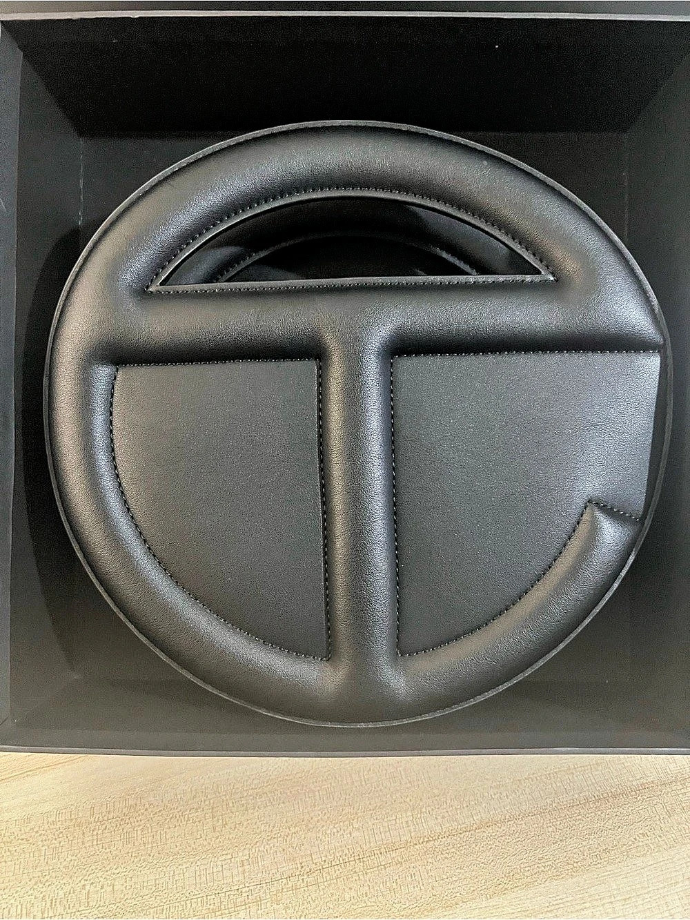 Telfar Major Circle Bag Black